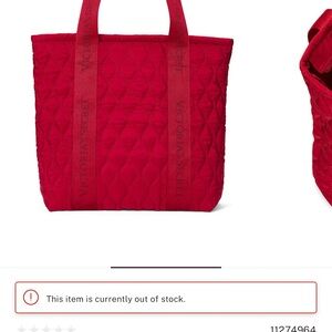 Victoria's Secret Bold Red Tote